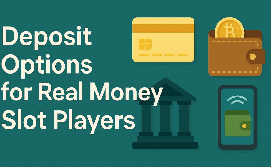 Deposit Options for Real Money Slot Players